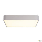 SLV MEDO 60 SQUARE LED, Deckenleuchte, silbergrau, 1-10V, 3000K