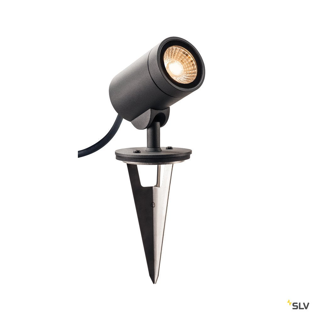 SLV HELIA LED SPOT, Outdoor Strahler, 3000K, 35°, anthrazit, IP55