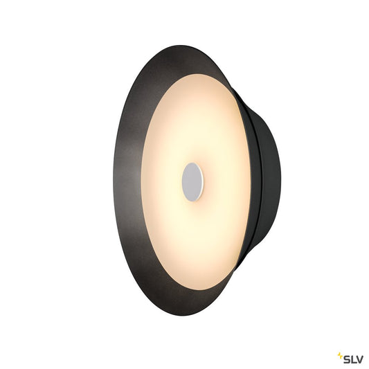 SLV BATO 35 CW, LED Indoor Wand- und Deckenaufbauleuchte, schwarz, LED, 2700K