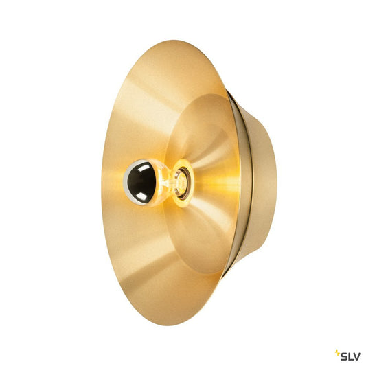 SLV BATO 35 CW, Indoor Wand- und Deckenaufbauleuchte, messing, E27, max. 60W