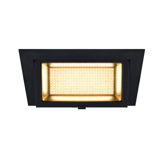 SLV ALAMEA LED Deckeneinbauleuchte, schwarz, 3000K, 45W