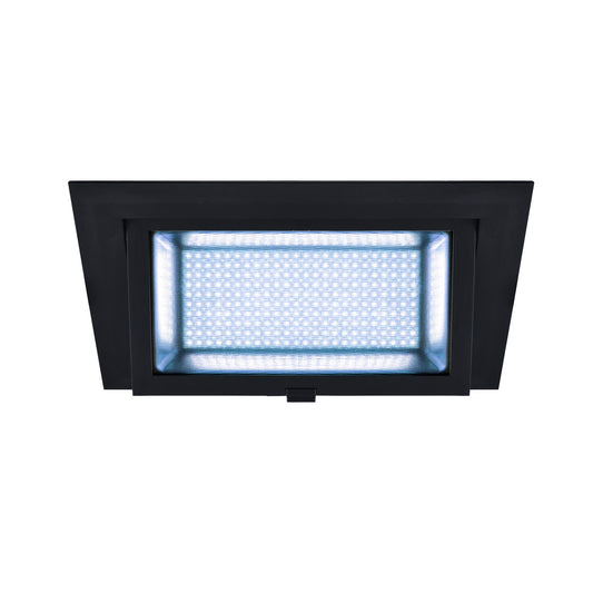 SLV ALAMEA LED Deckeneinbauleuchte, schwarz, 4000K, 45W