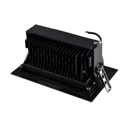 SLV ALAMEA LED Deckeneinbauleuchte, schwarz, 4000K, 45W