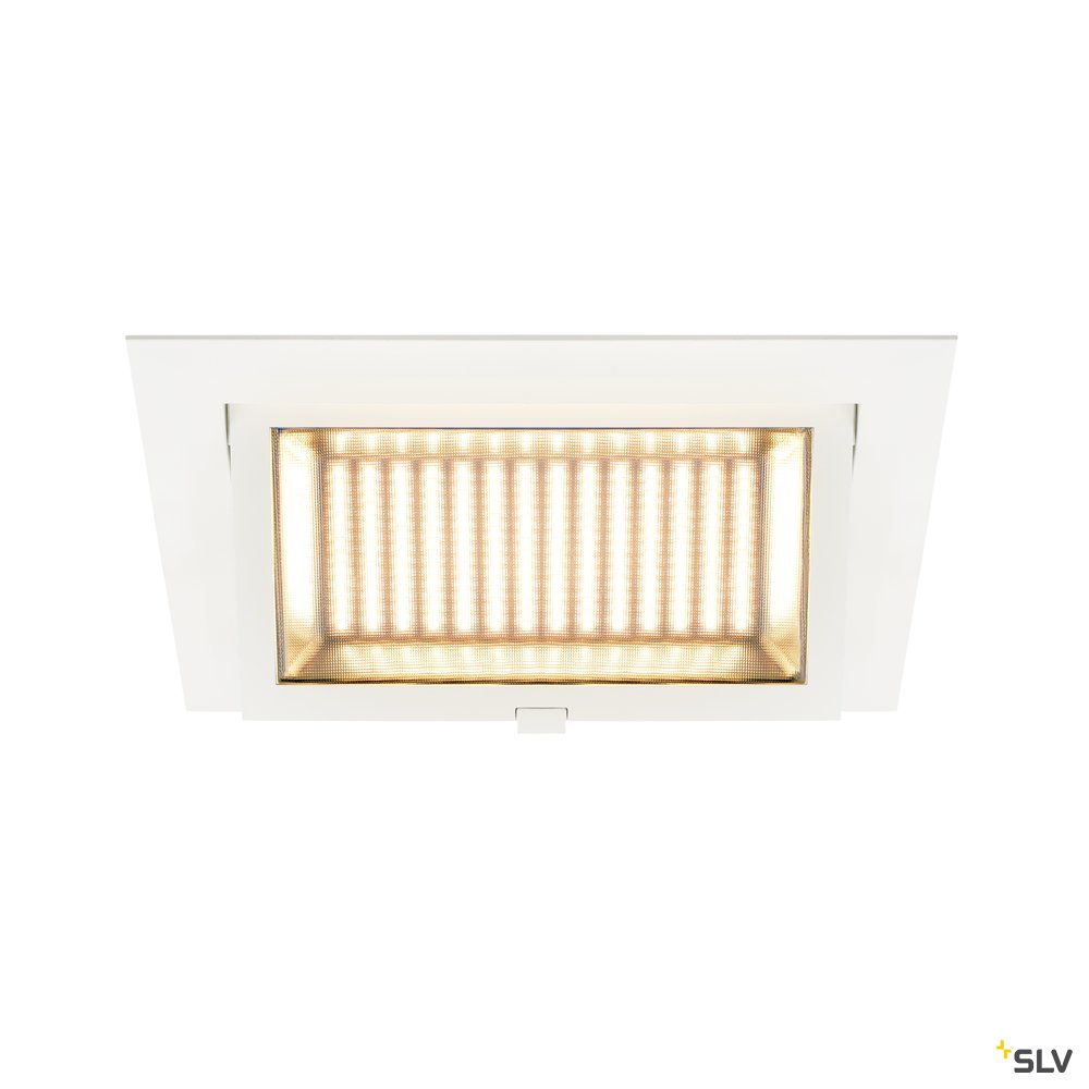 SLV ALAMEA LED Deckeneinbauleuchte, weiss, 3000K, 35W