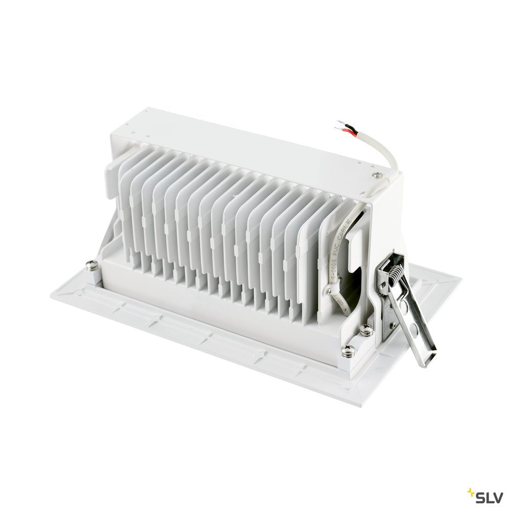 SLV ALAMEA LED Deckeneinbauleuchte, weiss, 4000K, 45W