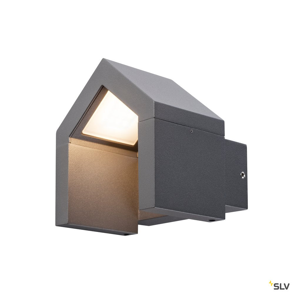 SLV RASCALI WL, LED Outdoor Wandaufbauleuchte, anthrazit, 3000K