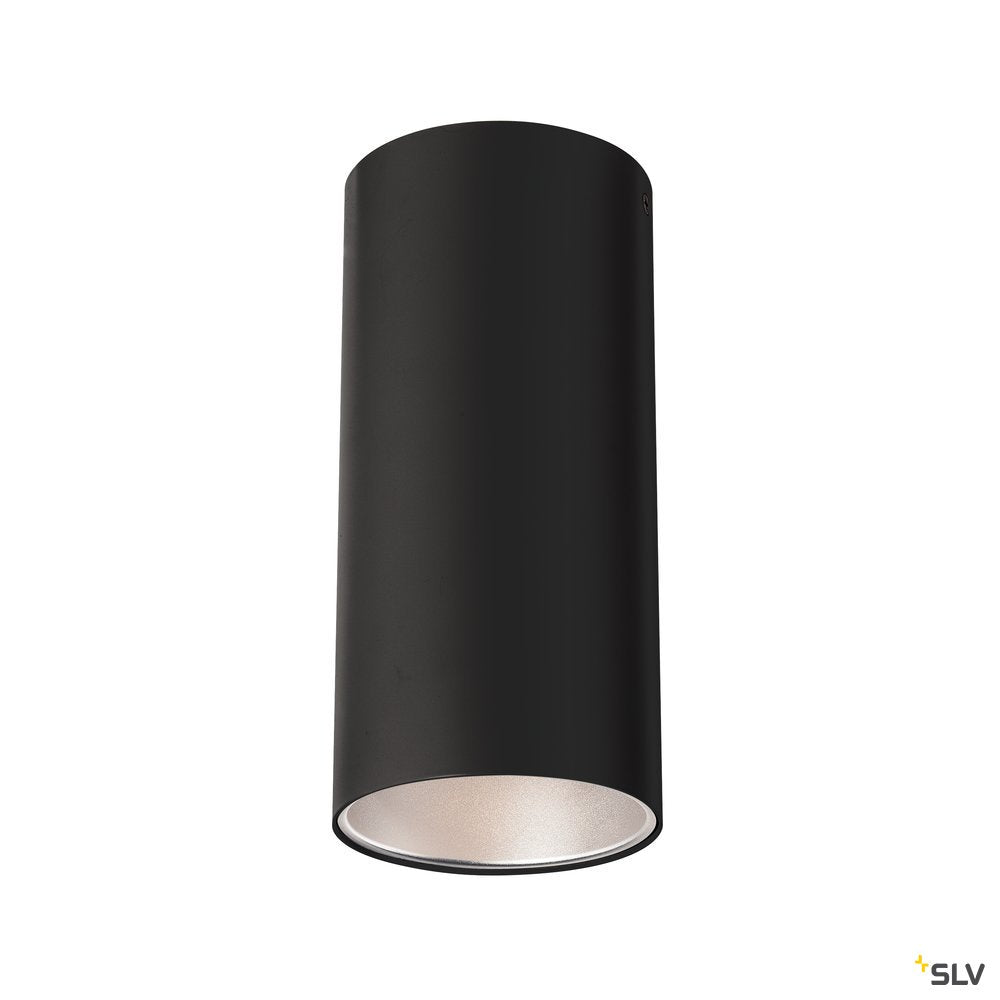 SLV ANELA LED Deckenleuchte, schwarz, 3000K