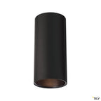 SLV ANELA LED Deckenleuchte, schwarz, 3000K