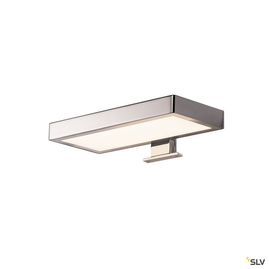 SLV DORISA LED Spiegelleuchte, rechteckig, chrom,  4000K, IP44