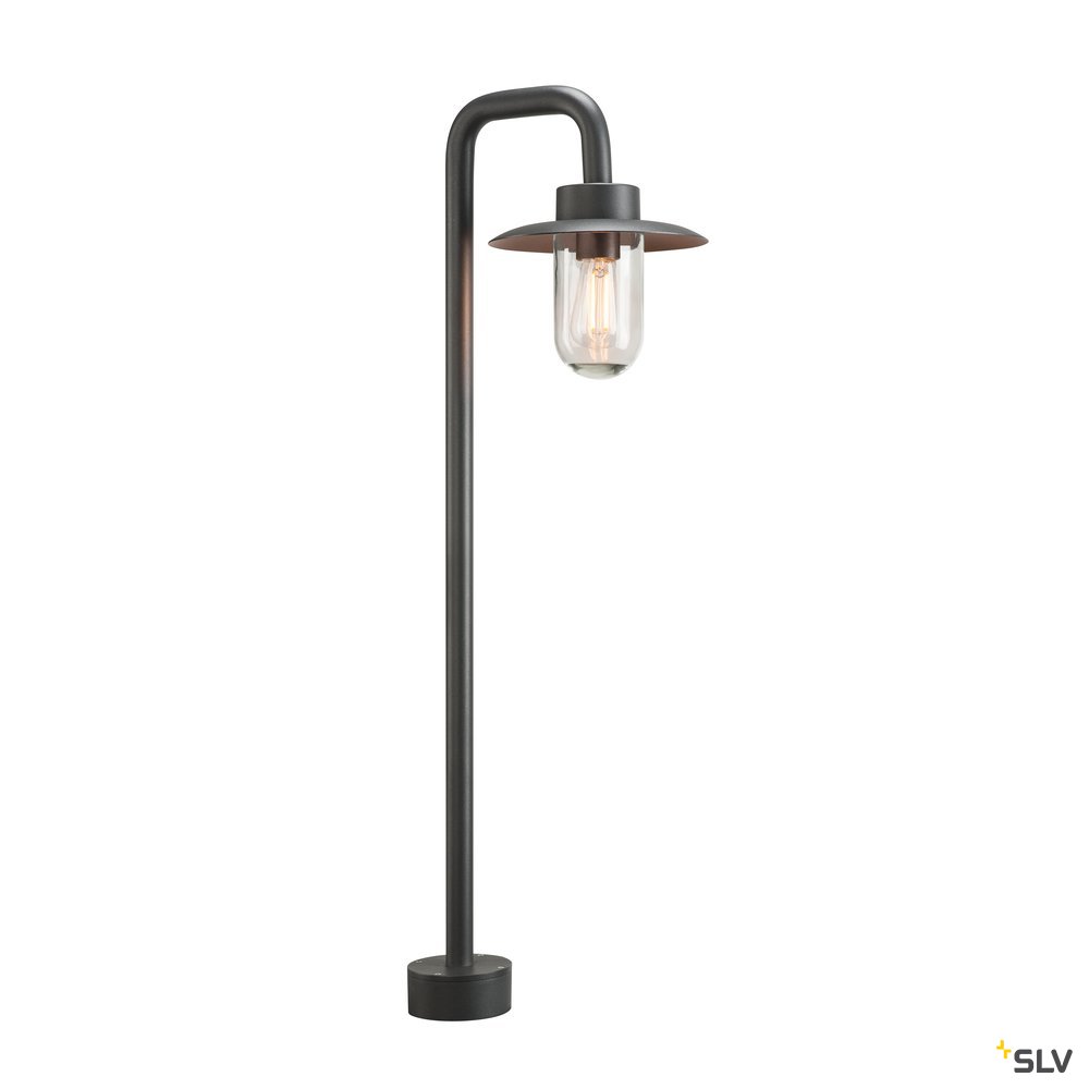 SLV MOLAT POLE, Outdoor Stehleuchte, IP44, E27, anthrazit, max. 60W