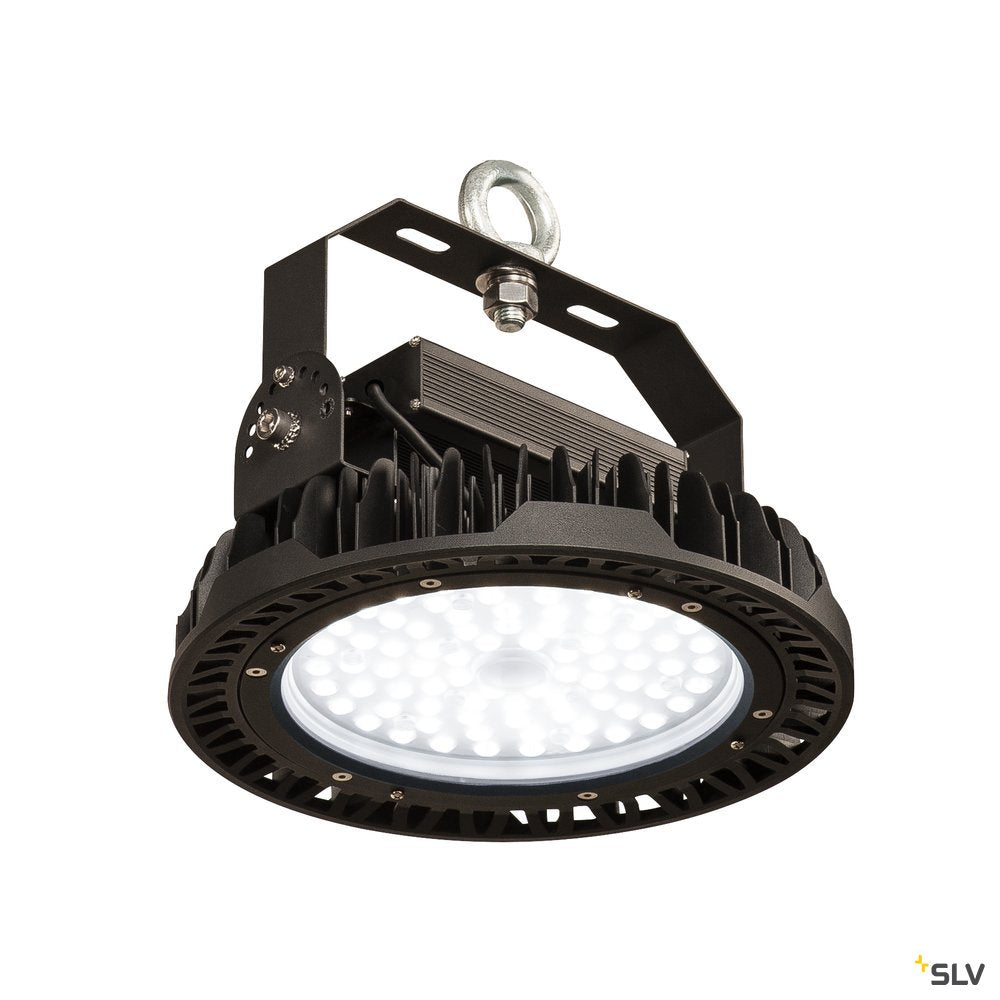 SLV PARA FLAC LED Pendelleuchte, schwarz, 150W 4000K, IP65