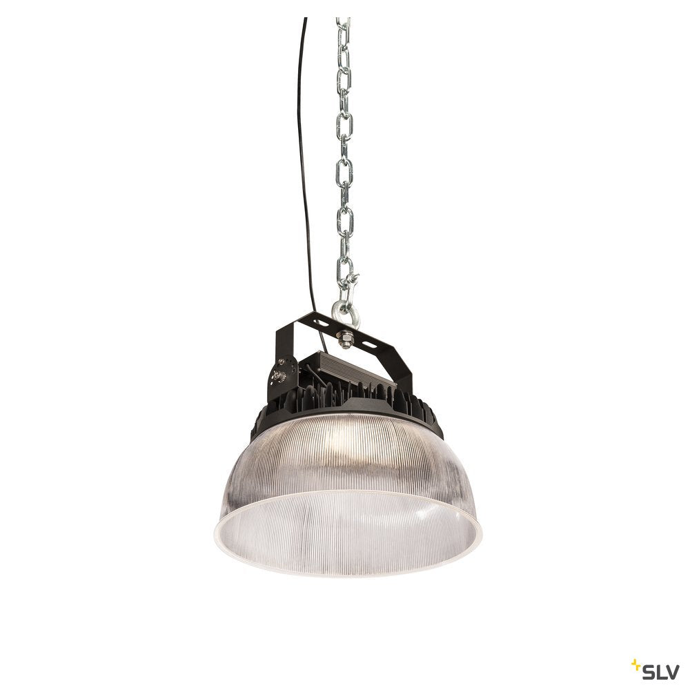 SLV PARA FLAC LED Pendelleuchte, schwarz, 150W 4000K, IP65