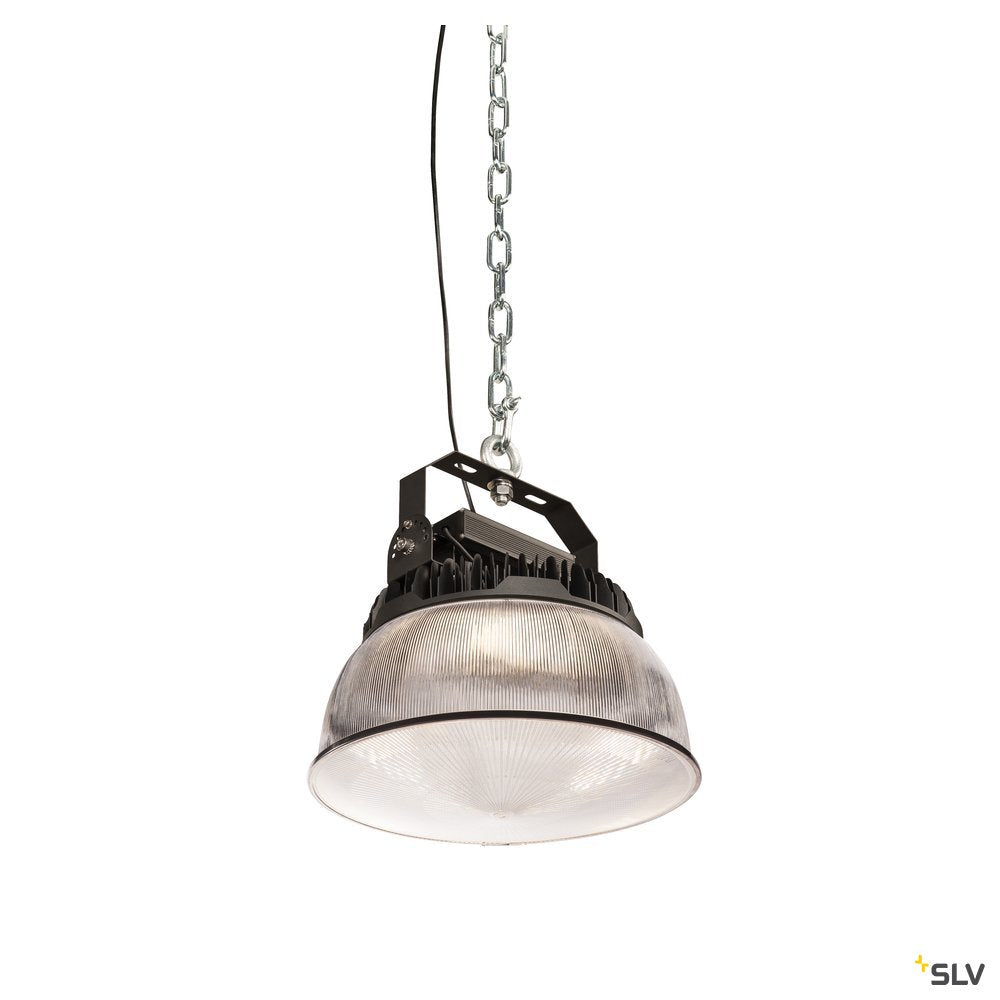 SLV PARA FLAC LED Pendelleuchte, schwarz, 150W 4000K, IP65