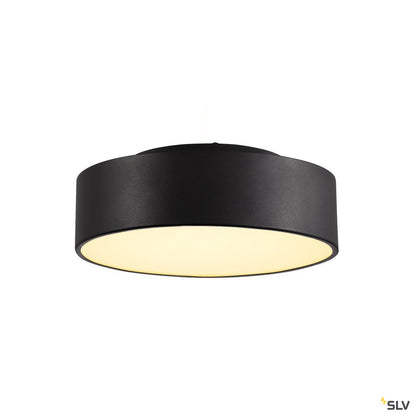 SLV MEDO 30 LED, Deckenleuchte, schwarz, 1-10V, 3000K