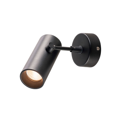 SLV REVILO LED Wand- und Deckenleuchte, schwarz, 2700K, 15°