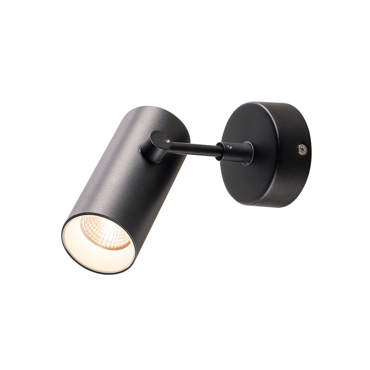 SLV REVILO LED Wand- und Deckenleuchte, schwarz, 2700K, 15°