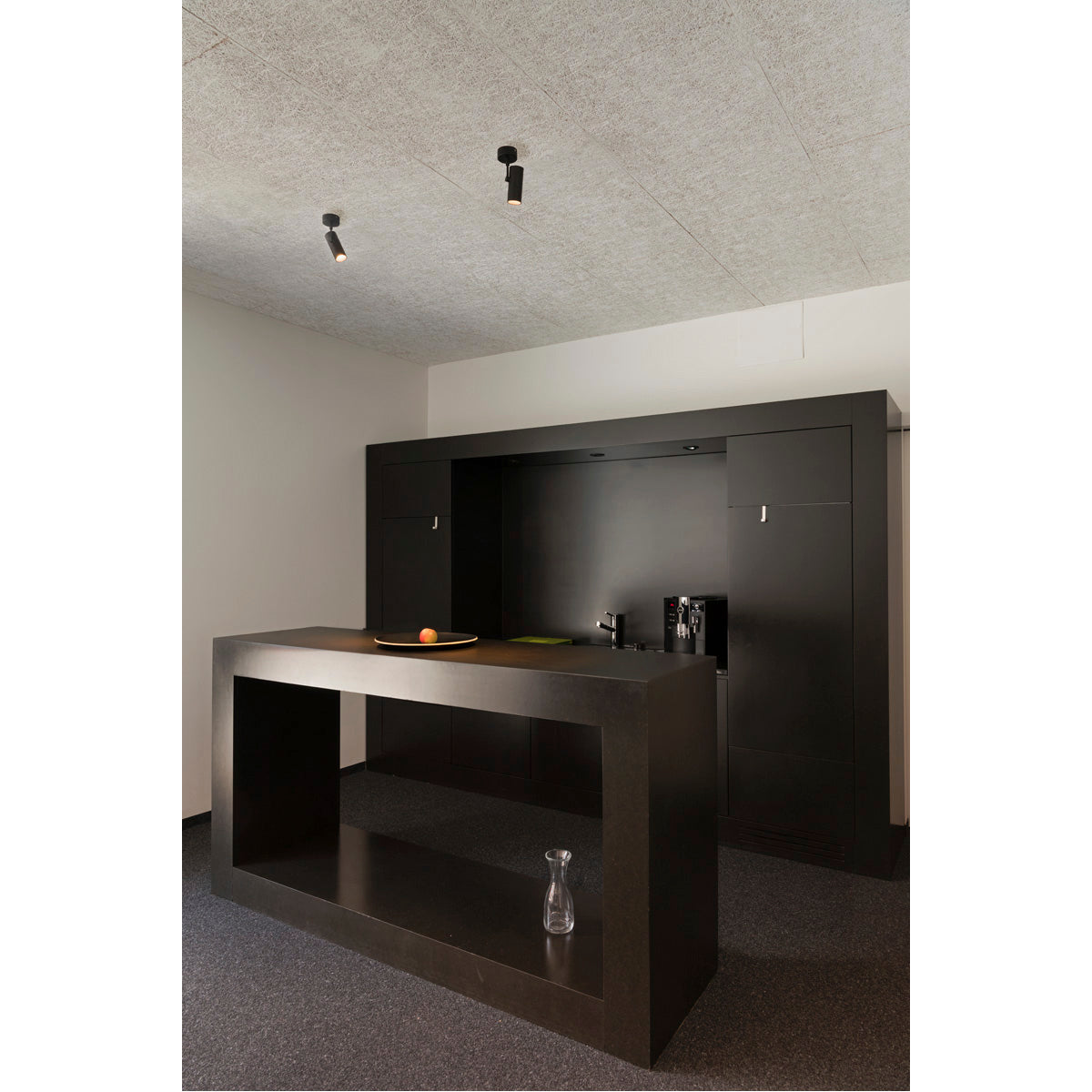 SLV REVILO LED Wand- und Deckenleuchte, schwarz, 2700K, 36°