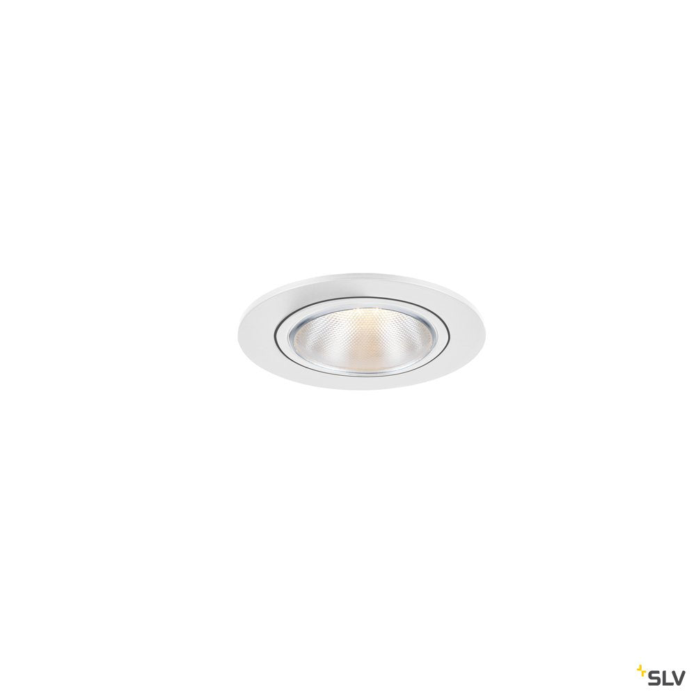 SLV KAHOLO E27 Deckeneinbauleuchte, weiss, max. 50W