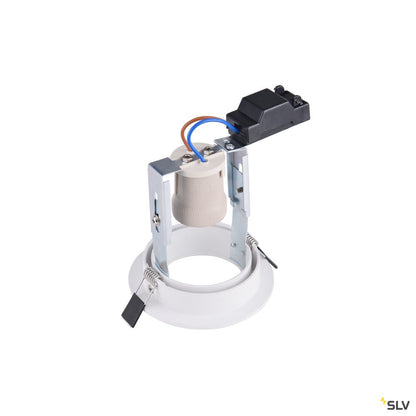 SLV KAHOLO E27 Deckeneinbauleuchte, weiss, max. 50W