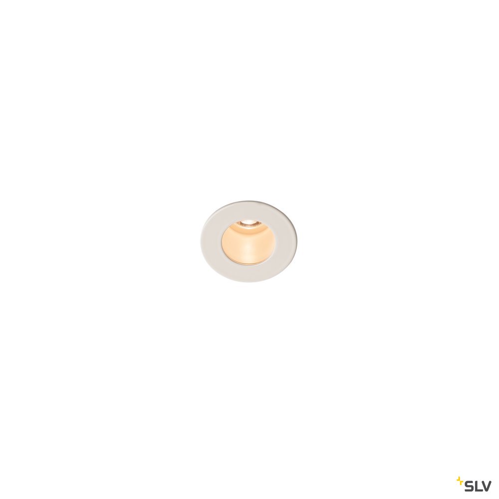 SLV TRITON MINI LED Deckeneinbauleuchte, weiss, 3000K, 12°