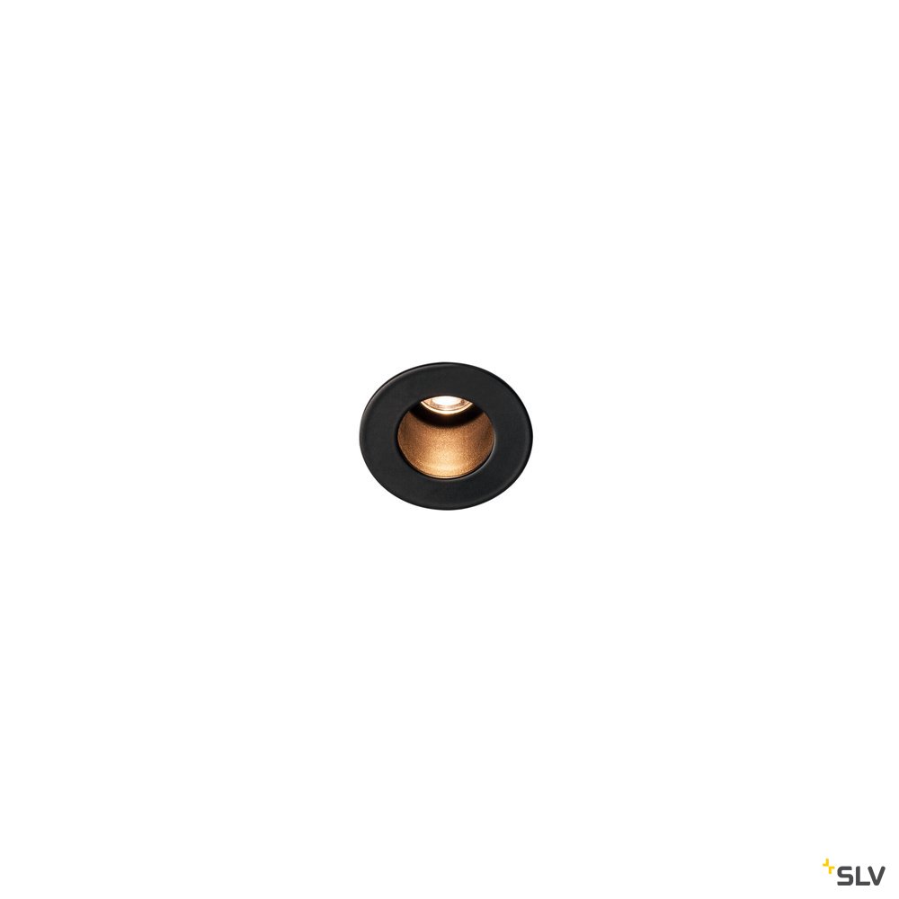 SLV TRITON MINI LED Deckeneinbauleuchte, schwarz, 3000K, 12°