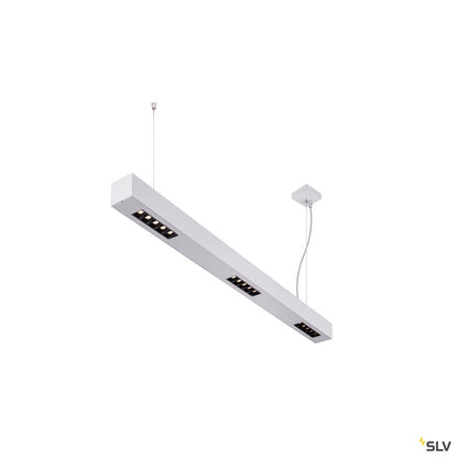 SLV Q-LINE PD, LED Indoor Pendelleuchte, 1m, BAP, silber, 3000K
