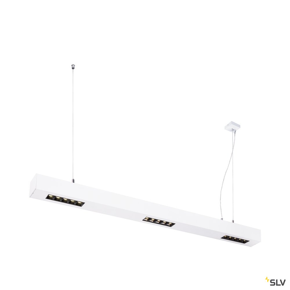 SLV Q-LINE PD, LED Indoor Pendelleuchte, 1m, BAP, weiß, 4000K
