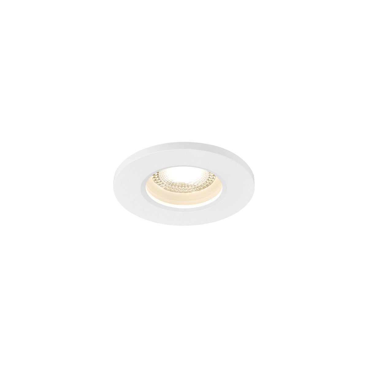 SLV KAMUELA LED Fire-rated Deckeneinbauleuchte, weiss, 3000K, 38°, IP65