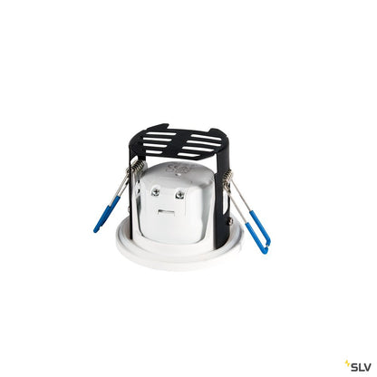 SLV KAMUELA ECO LED Fire-rated Deckeneinbauleuchte, weiss, 4000K, 38°, dimmbar, IP65