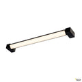 SLV LONG GRILL LED Wand- und Deckenleuchten, schwarz, 3000K