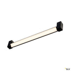 SLV LONG GRILL LED Wand- und Deckenleuchten, schwarz, 3000K