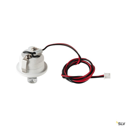 SLV LED Lightpoint Einbauleuchte, rund, mattweiss, 1W LED, 3000K