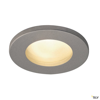 SLV DOLIX OUT QPAR51, rund, silbergrau