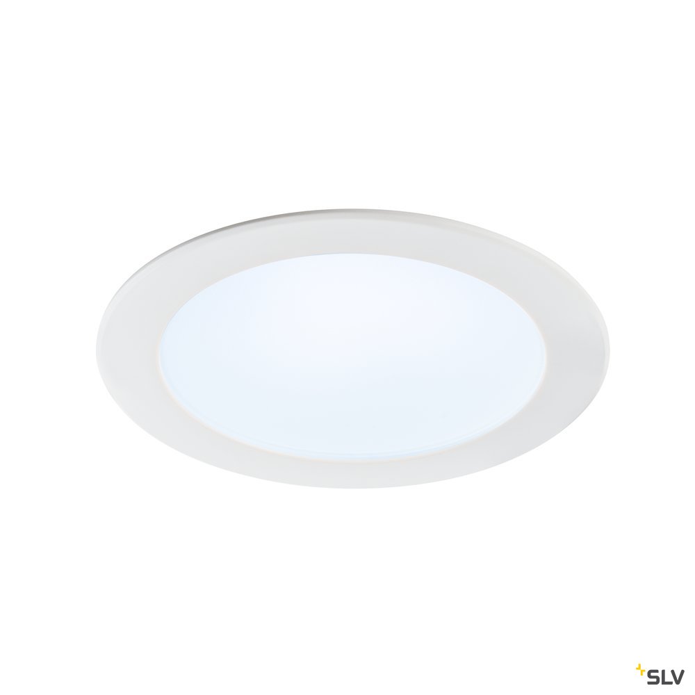 SLV AKALO 83, DL, Indoor Deckeneinbauleuchte, 3000K 4200K 5700K einstellbar, weiss
