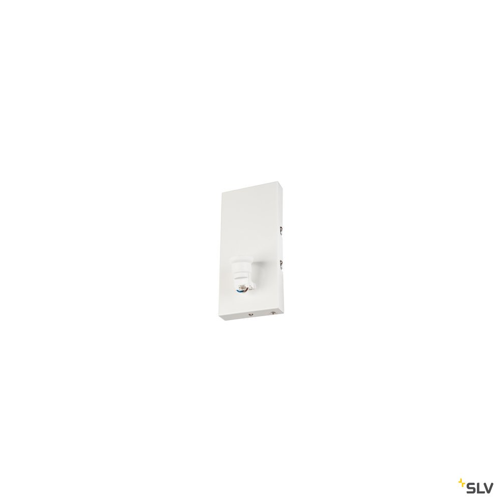 SLV FENDA Basis, WL, Indoor Wandaufbauleuchte, E27, max. 40W, weiß