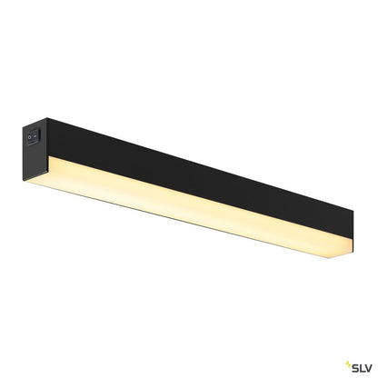 SLV SIGHT LED, Wand- und Deckenleuchte, mit Schalter, 600mm, schwarz