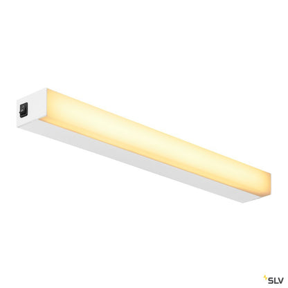 SLV SIGHT LED, Wand- und Decken- leuchte, mit Schalter, 600mm, weiss