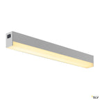 SLV SIGHT LED, Wand- und Deckenleuchte, mit Schalter, 600mm, silber