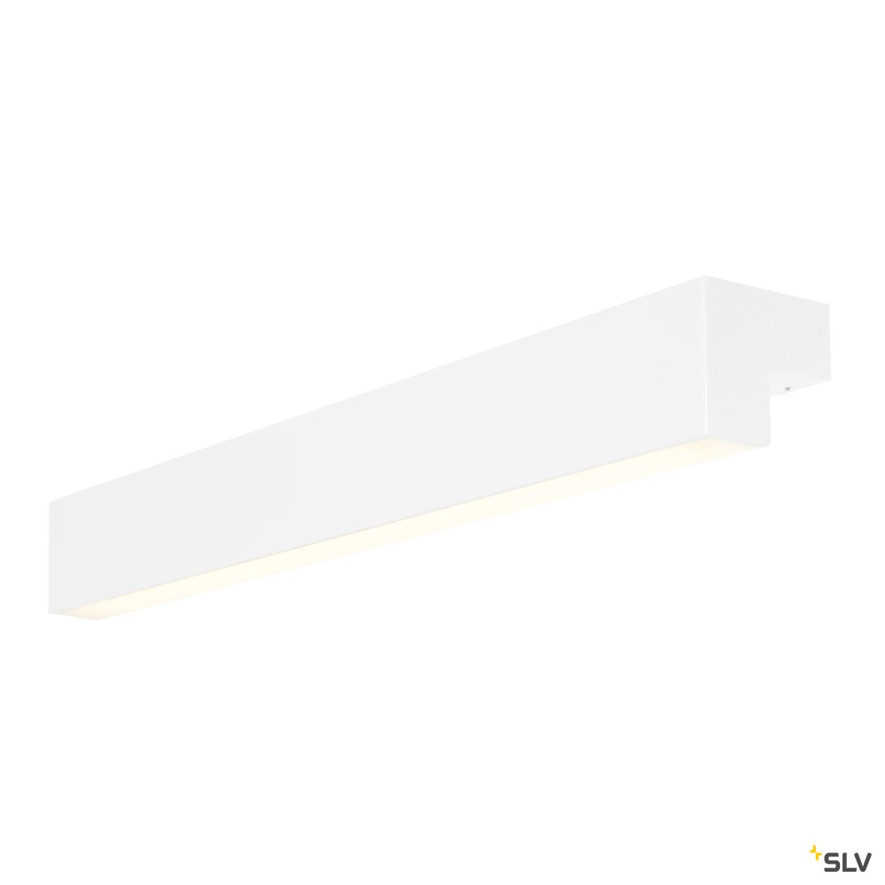SLV L-LINE 60 LED, Wand- und Deckenleuchte, IP44, 3000K, 700lm, weiss