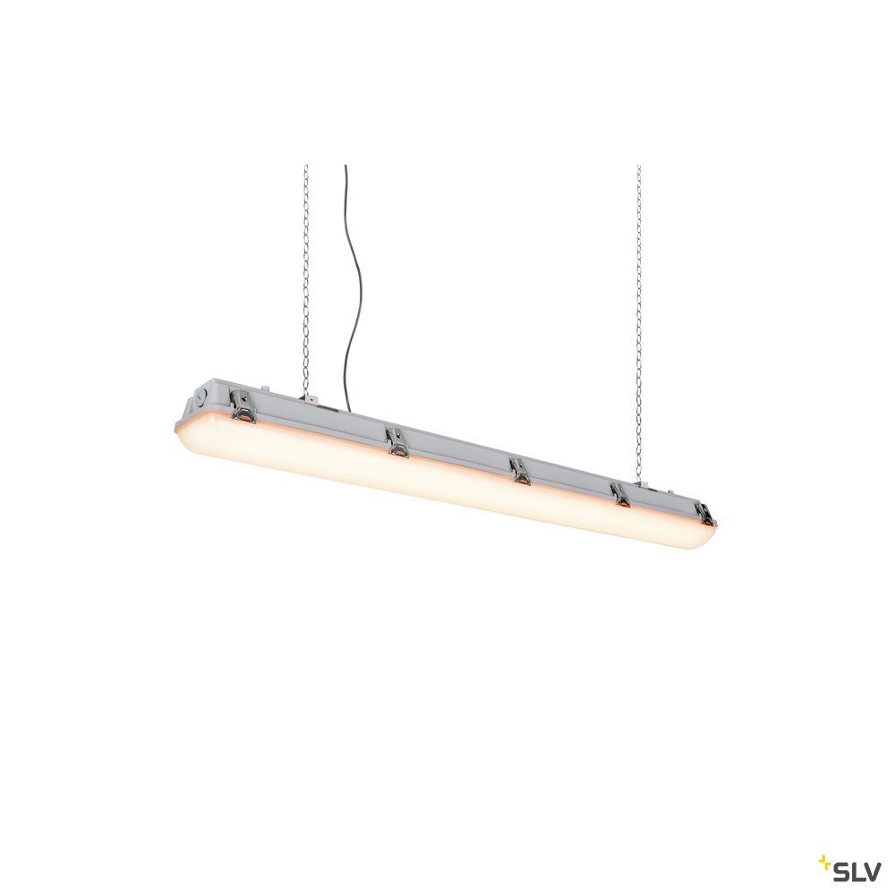 SLV IMPERVA 120 CW, LED Outdoor Wand- und Deckenaufbauleuchte, IP66, grey, 3000K