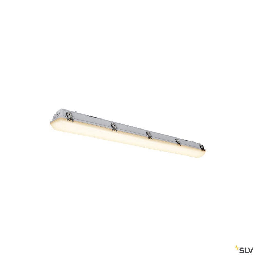 SLV IMPERVA 120 CW, LED Outdoor Wand- und Deckenaufbauleuchte, IP66, grey, 4000K