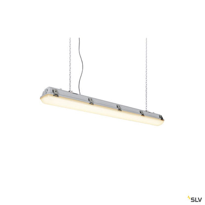 SLV IMPERVA 120 CW, LED Outdoor Wand- und Deckenaufbauleuchte, IP66, grey, 4000K