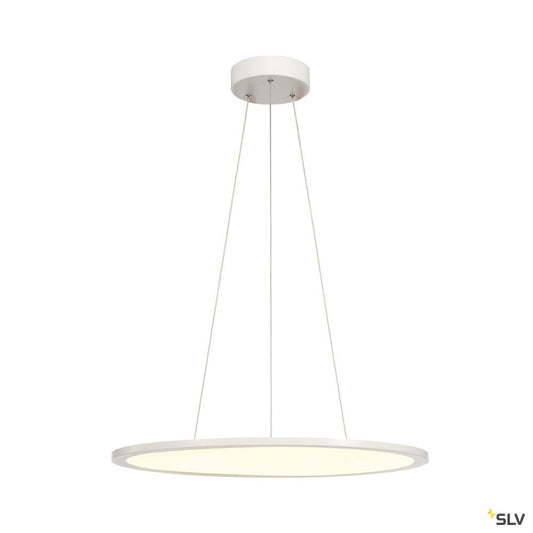 SLV LED PANEL ROUND, Pendelleuchte , weiss, 360LED, 40W, dimmbar 1-10V, 3000K