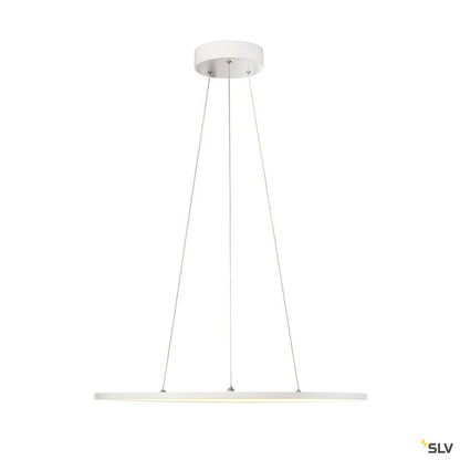 SLV LED PANEL ROUND, Pendelleuchte , weiss, 360LED, 40W, dimmbar 1-10V, 3000K