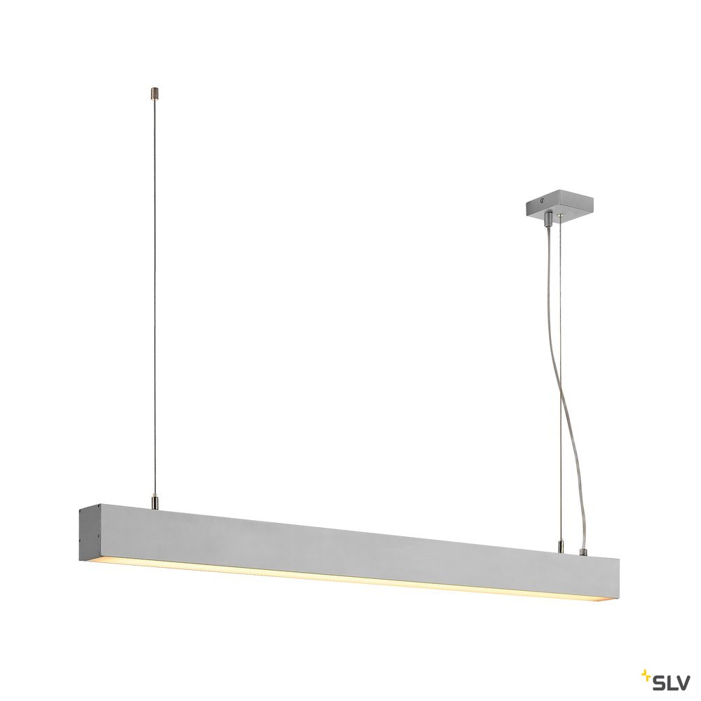 SLV GLENOS Pendelleuchte, alu eloxiert, 1m, 52W, 3000K