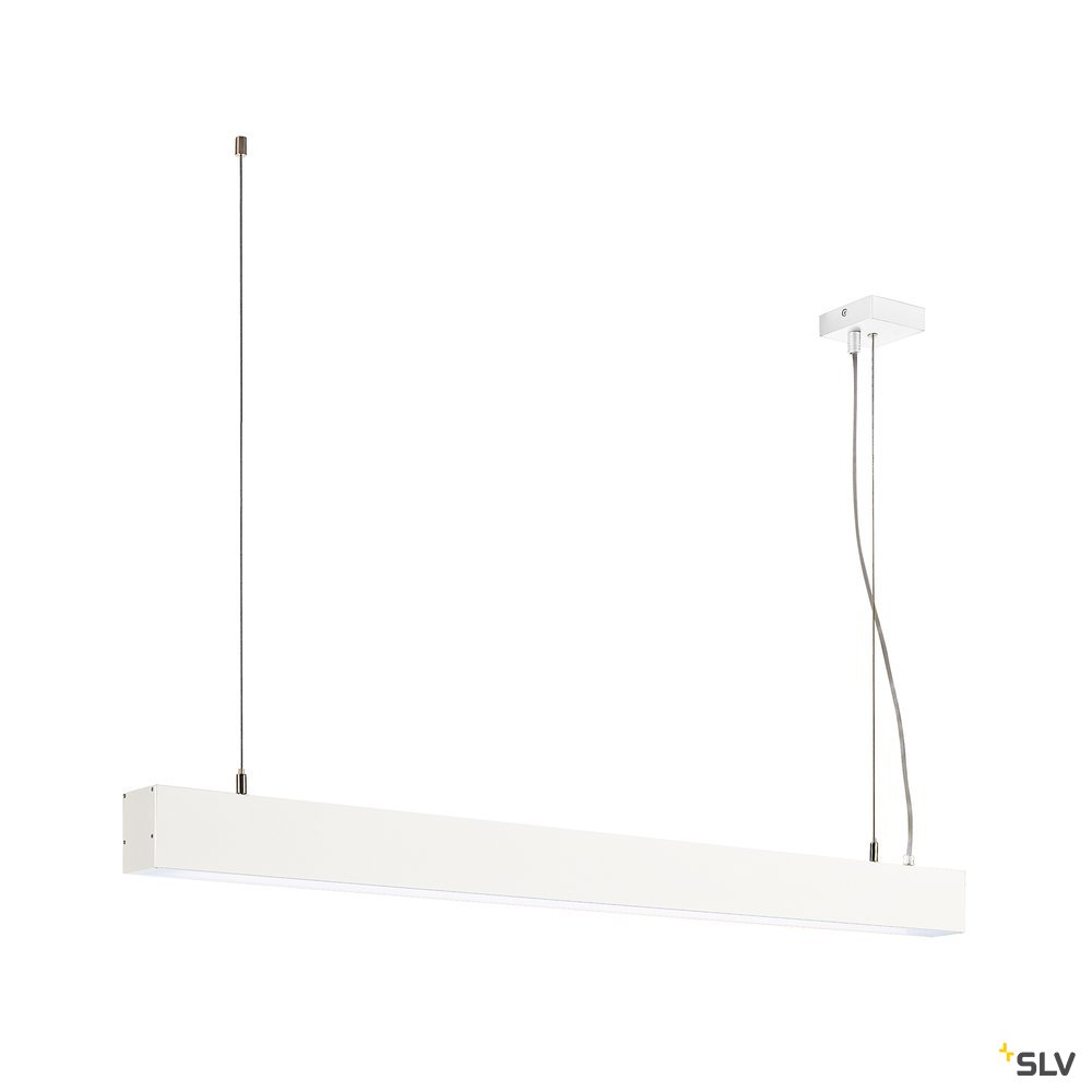 SLV GLENOS Pendelleuchte, mattweiss, 1m, 52W, 4000K