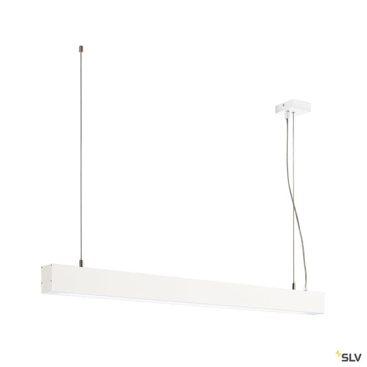 SLV GLENOS Pendelleuchte, mattweiss, 1m, 52W, 4000K