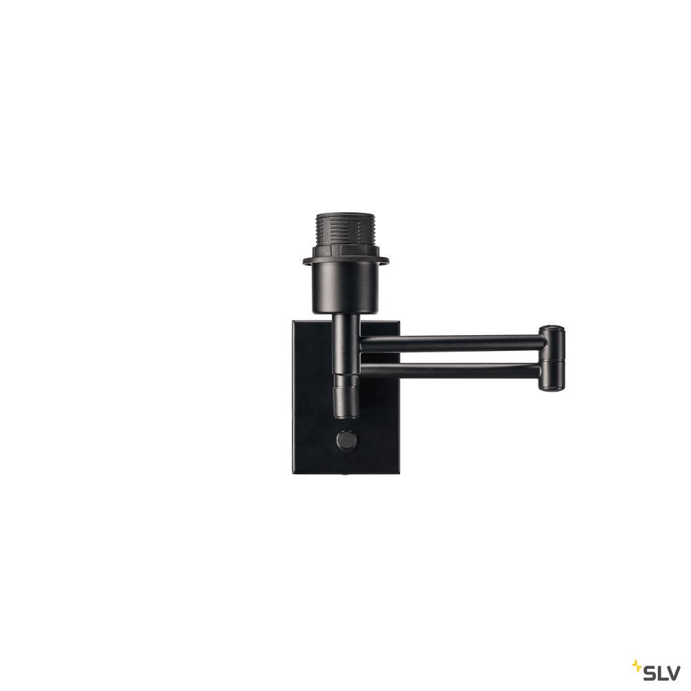 SLV FENDA Base, WL, Indoor Wandaufbauleuchte, E27, max. 40W, schwarz