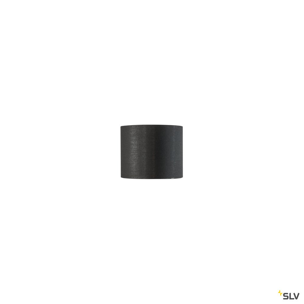 SLV FENDA Schirm Ø 20cm, rund, schwarz/Kupfer