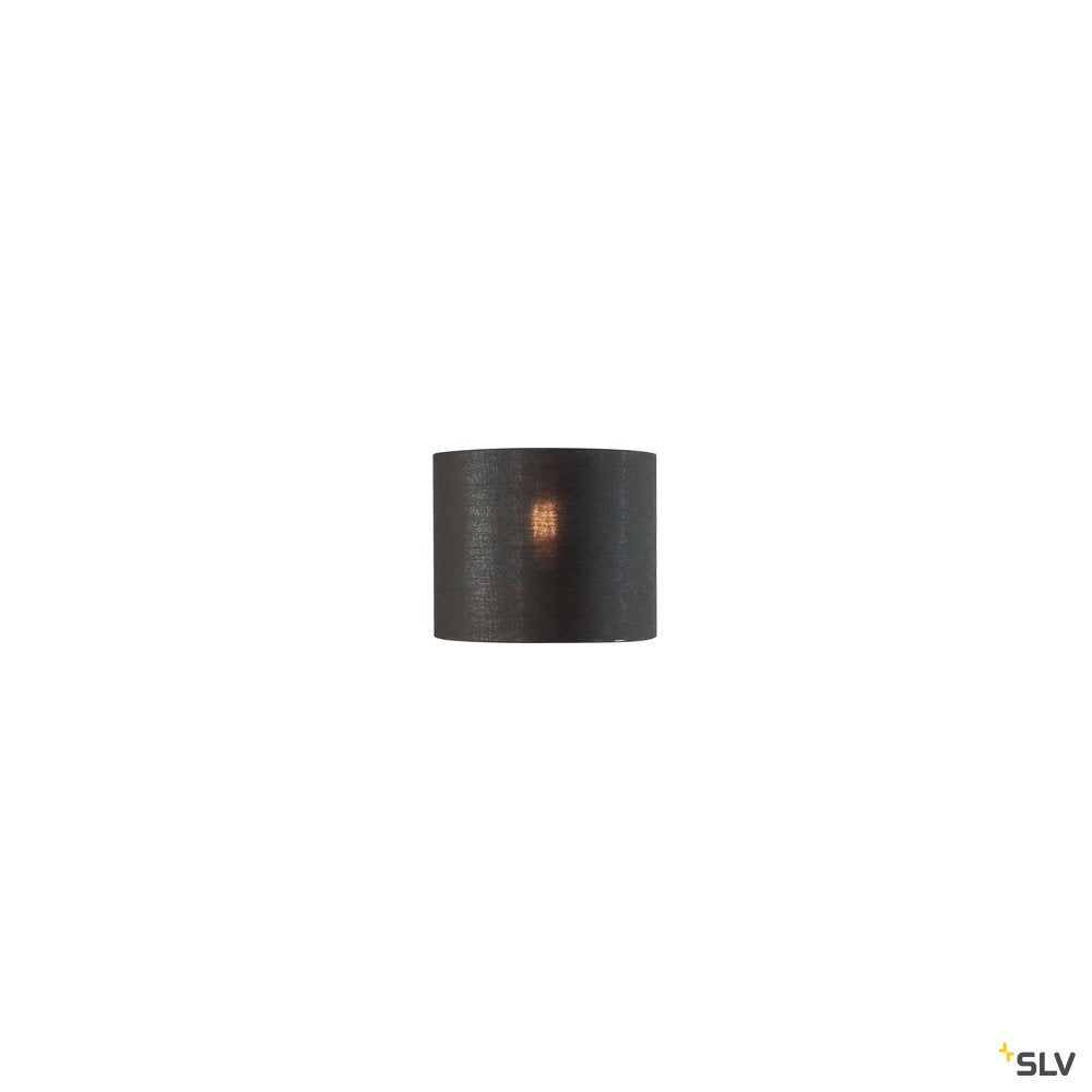 SLV FENDA Schirm Ø 20cm, rund, schwarz/Kupfer